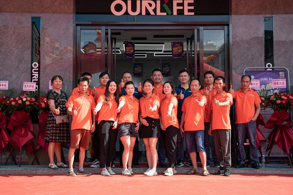 歐福萊陶瓷麻崗旗艦店新店開業收現百萬，燃爆全城！